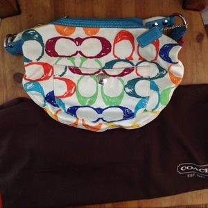 Coach Scribble Bag